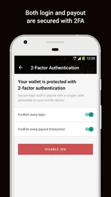 Bitcoin Gold Wallet - store & exchange BTG android App screenshot 1