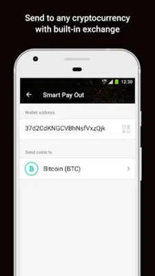 Bitcoin Gold Wallet - store & exchange BTG android App screenshot 3